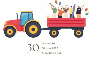 Affiche tournée tracteur